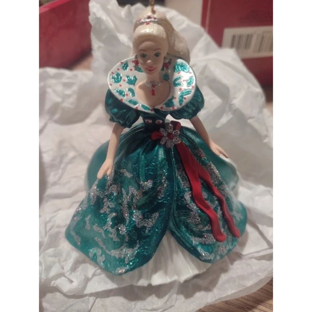 Vintage Hallmark Keepsake Holiday Barbie Collector's Series ornament